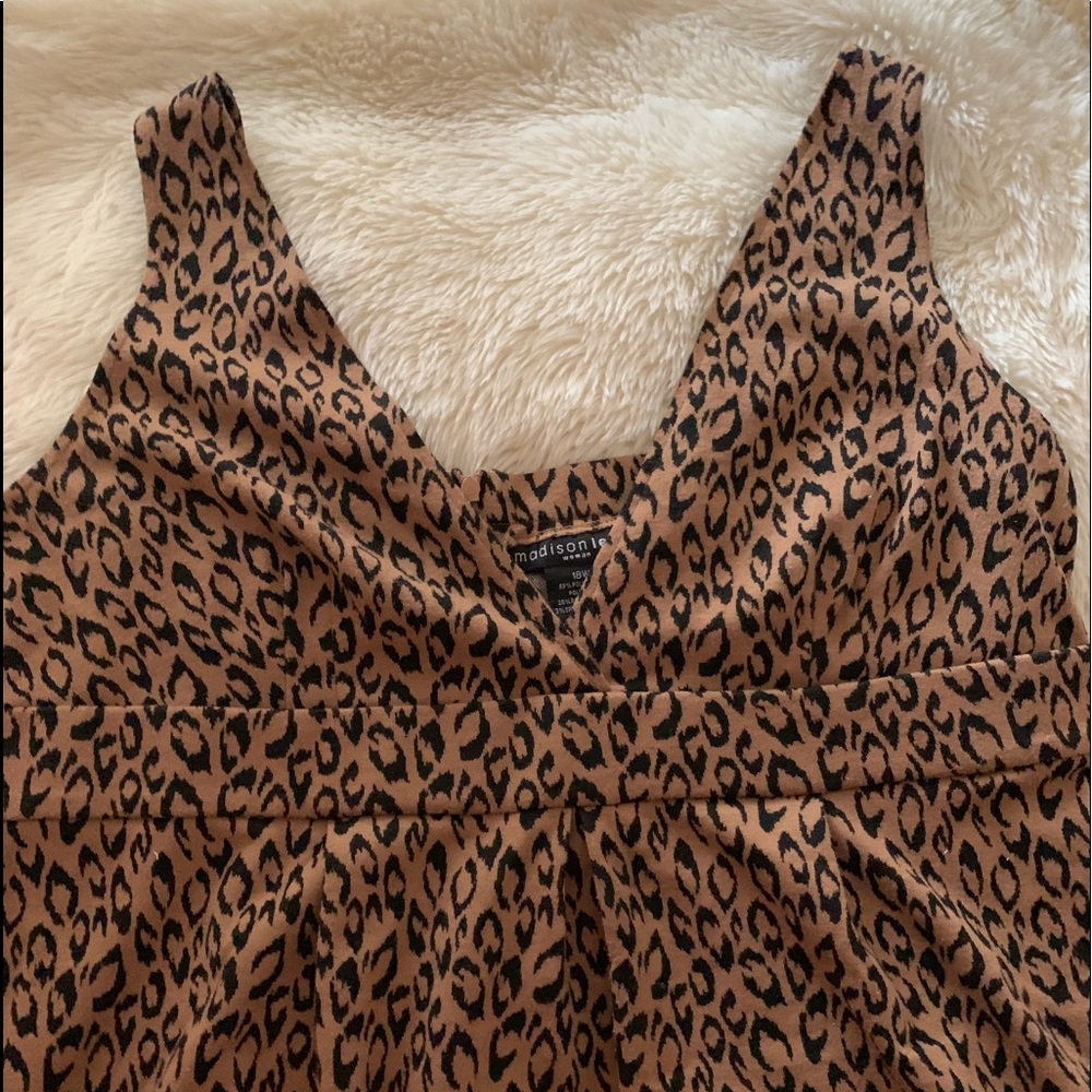 Madison Leigh cheetah print dress